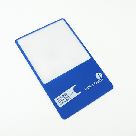 3X ストレート PVC カード拡大鏡
