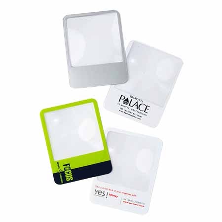3X Straight Credit Card magnifying glass