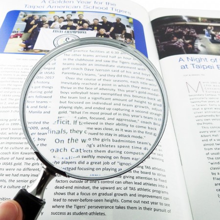 2X Round reading magnifier 4X Bifocal