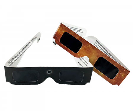Сертификация CE ISO Бумажные очки для наблюдения за солнечным затмением. - Бумажные очки для наблюдения за солнечным затмением.