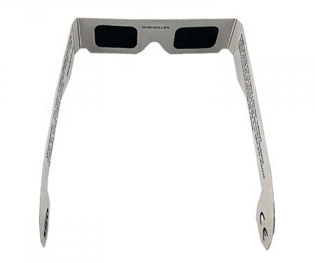 日蝕觀測3D立體眼鏡批發 背面