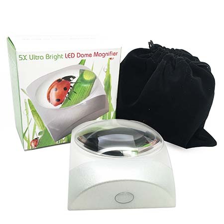 紙鎮放大鏡放大鏡紙包含外盒與保護套