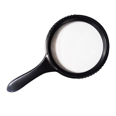 3X Handheld round reading magnifier