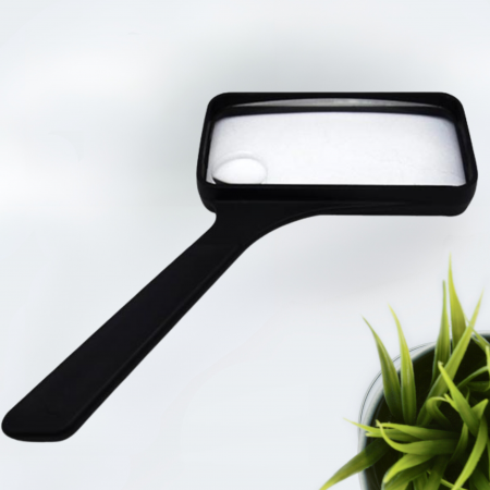 2倍壓克力矩形手持放大鏡 矩形手持放大鏡 壓克力矩形手持放大鏡 2倍矩形放大鏡 手持放大鏡 閱讀用持放大鏡 輕量手持放大鏡 小尺寸矩形手持放大鏡