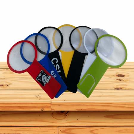Advertisement Handheld Mini Bookmark Magnifying Glasses - Mini Bookmark magnifier.