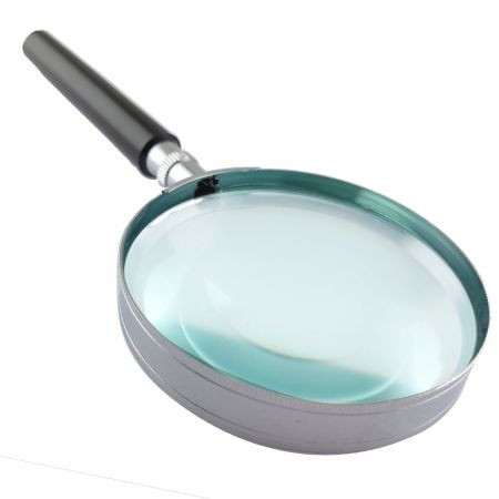 увеличительное стекло со стеклянной линзой