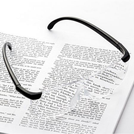 نظارات القراءة كل شيء أكبر وأكثر وضوحًا بمقدار 1.6 مرة