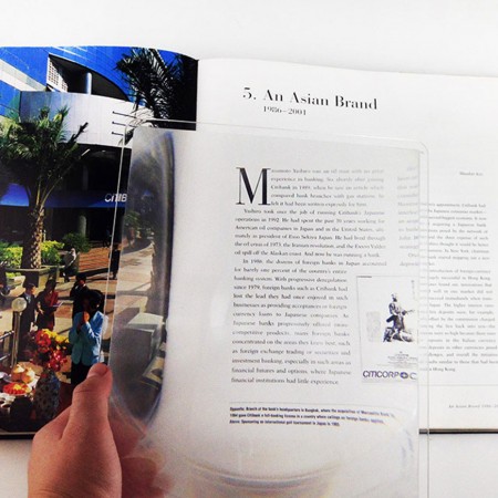 3倍読書シート拡大鏡