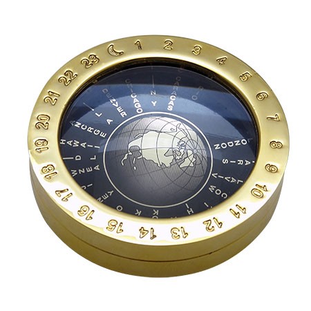 紙鎮紙放大鏡黃銅紙鎮放大鏡