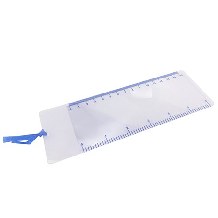 Bookmark Ruler Magnifier with Tassel