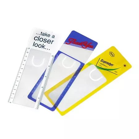 Custom Bookmark Magnifying Sheet - 3X Bookmark Magnifying Sheet