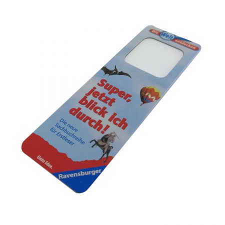 cardboard magnifier full color pirnting back