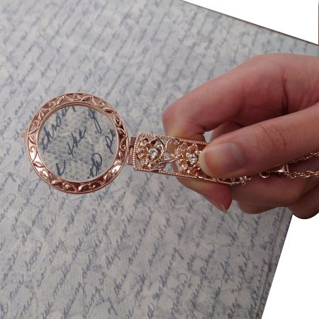3x magnifying necklace magnifier pendant