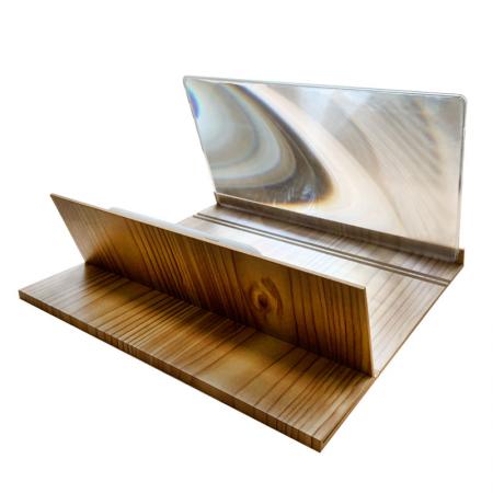 Wooden Phone HD Movie/Video Screen Magnifier For All Smartphone