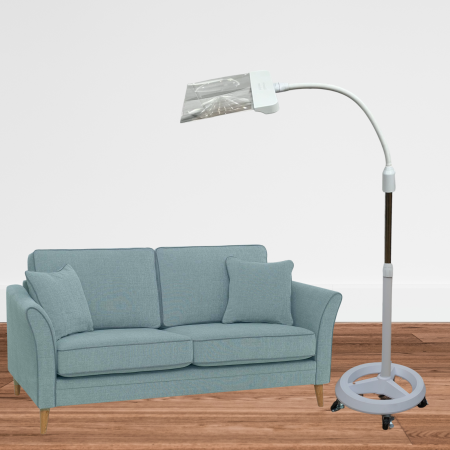 書頁落地LED放大鏡、落地燈放大鏡 - 書頁落地LED放大鏡,適合居家或工作用途使用