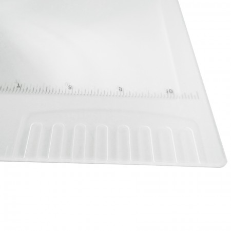 2X Sheet Magnifier with 3 Lens