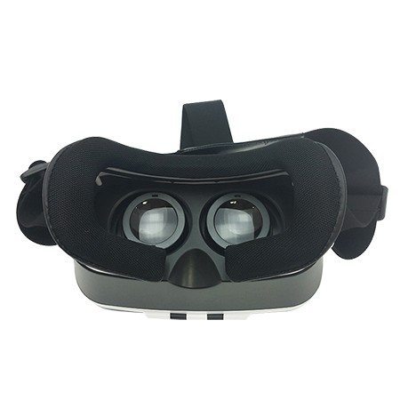 Google Cardboard, VR Headset 3D Box Gafas de realidad virtual con lente  óptica 3D transparente grande y correa cómoda para la cabeza para todos los