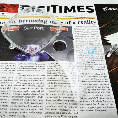 Hands free Bifocal magnifier