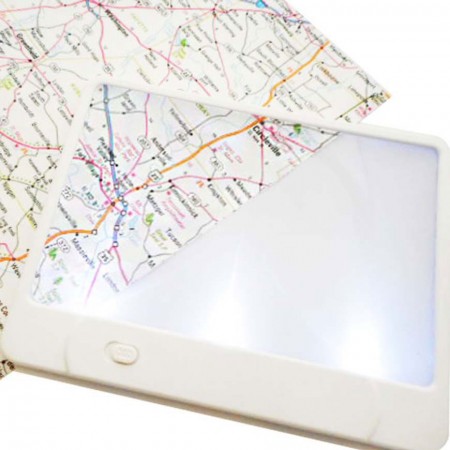 Loupe de page éclairée 3X