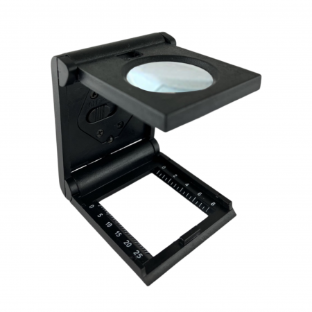 10X Three Flooding Plastic Loupe LED Lights Magnifier. Lens Tester magnifying Glasses.