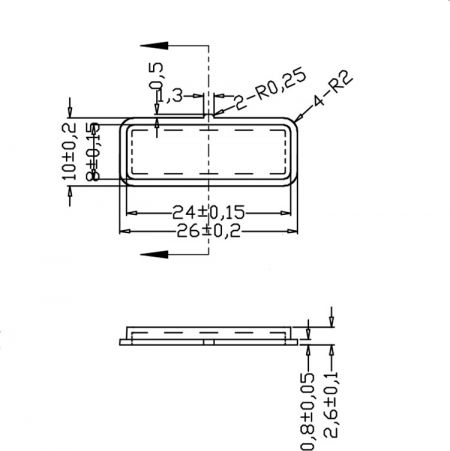PIR sensor Fresnel lens spec