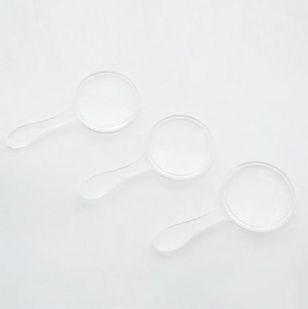 Mini magnifying glass for reading