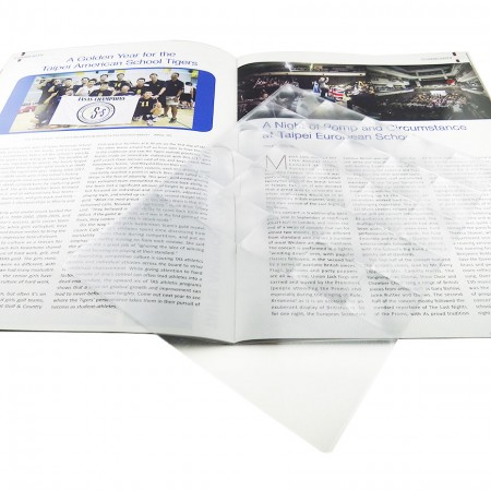 Многофункциональная страничная лупа с линзой Френеля