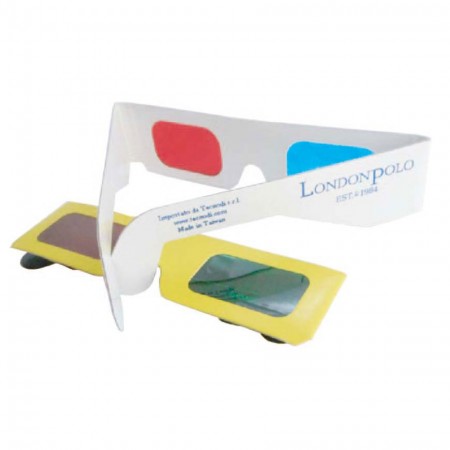 Red and Blue 3D Glasses