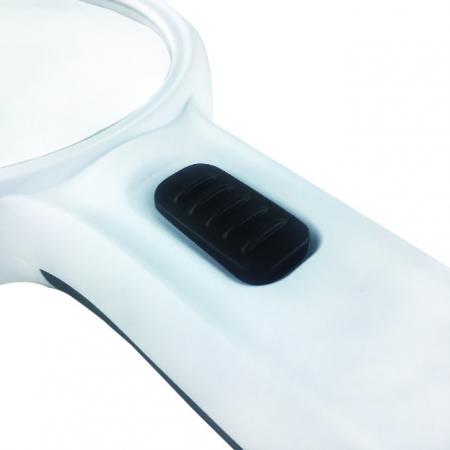 帶燈圓形放大鏡開關細部