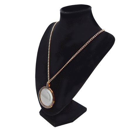 琥珀項鍊放大鏡