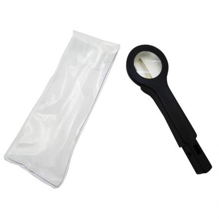 Lente d'ingrandimento per pinzette in metallo classico