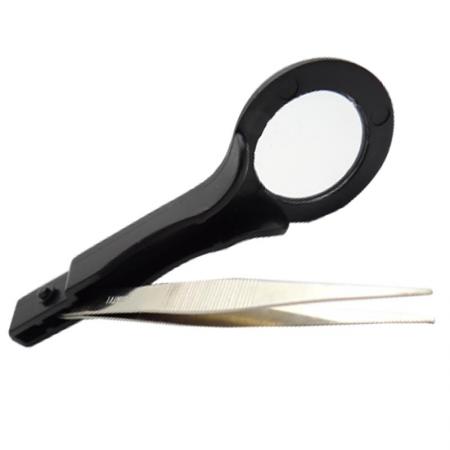 Classic Metal Tweezer Magnifier