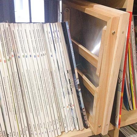 Wooden Hands Free magnifying glass with Stand