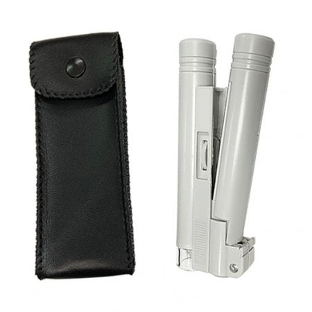 高倍率顯微鏡帶皮革保護套