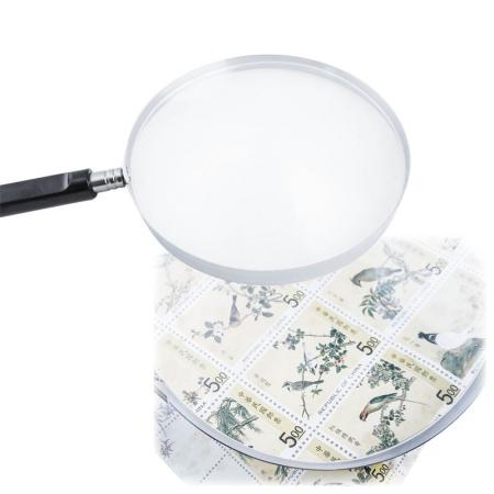large handheld magnifier for stamp collecting