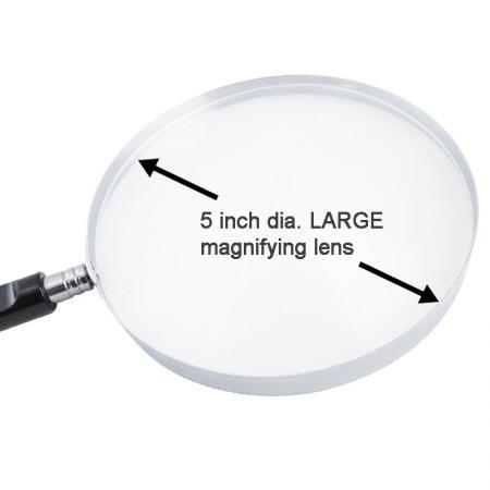 5inch large reading magnifier