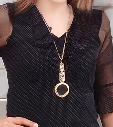 Pendant Magnifier with Necklace