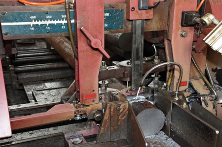 JFS Has Several Sets of Band Saw Cutting Machines.