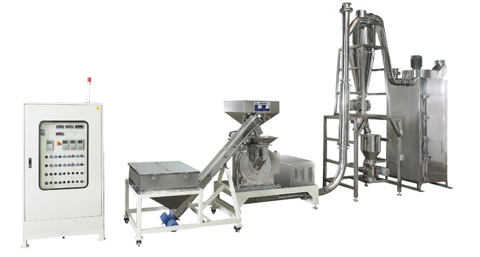 Peralatan pengolahan penanganan bubuk pin mill untuk gula, rempah-rempah dan ramuan