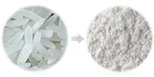 rice and rice powder