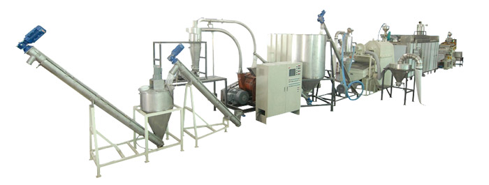 Soy bean powder handling processing equipment turnkey system