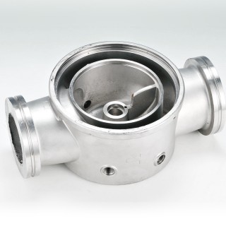 Base de pompe - Coulée de cire perdue - Coulée de cire perdue de précision pour les pièces de base de pompe