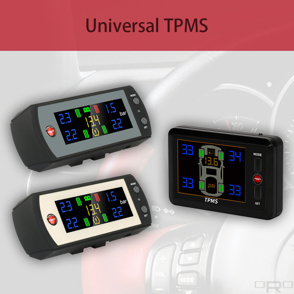 ユニバーサルTPMSはあらゆる種類の車両に適しています。