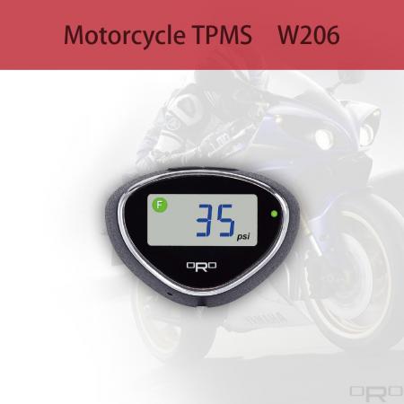 รถจักรยานยนต์TPMS - W206 ระบบตรวจสอบแรงดันลมยางรถจักรยานยนต์ ลดการสิ้นเปลืองน้ำมันเชื้อเพลิง และให้สภาพการขับขี่ที่ปลอดภัยยิ่งขึ้น