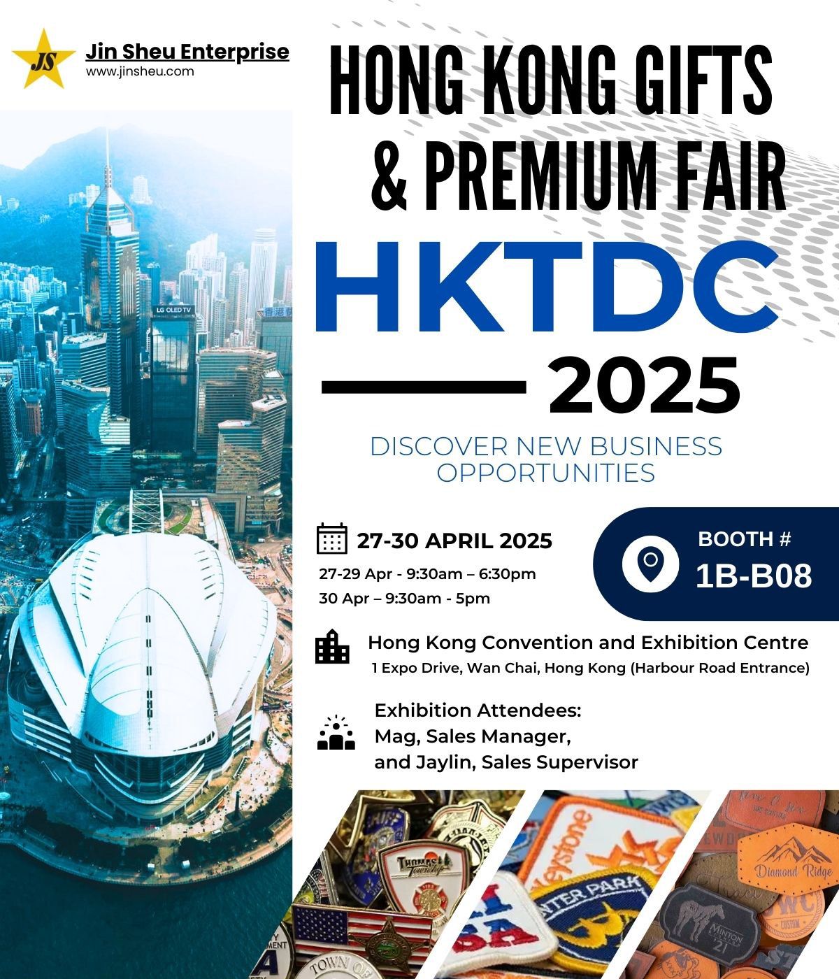 Customized Gifts at the Hong Kong Gifts Fair 2025 with Jin Sheu