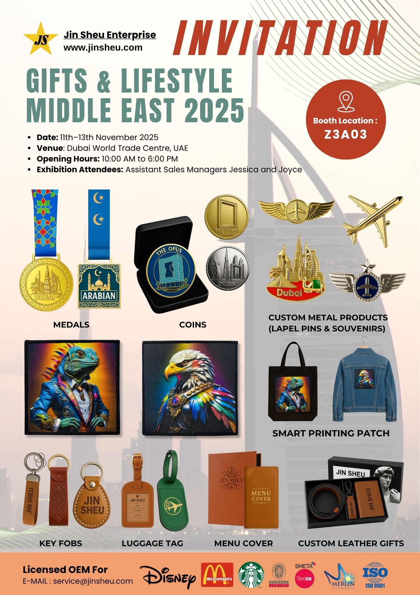 Jin Sheu Showcases Custom Gift Solutions at Gifts and Lifestyle Middle East 2025