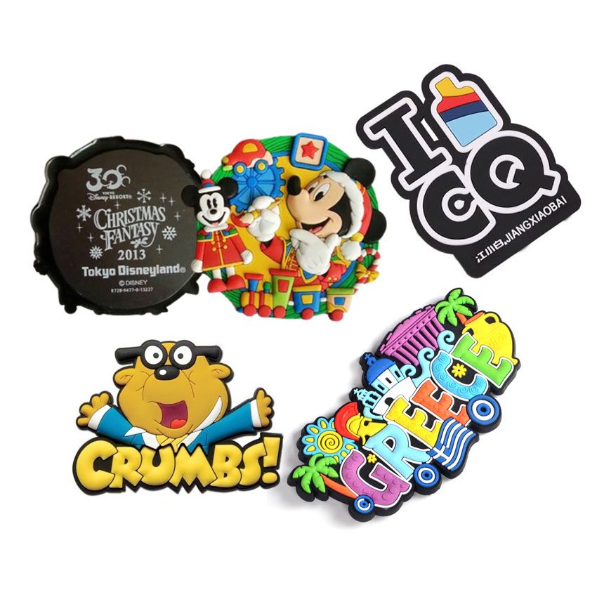 Custom Soft PVC Fridge Magnet Souvenirs