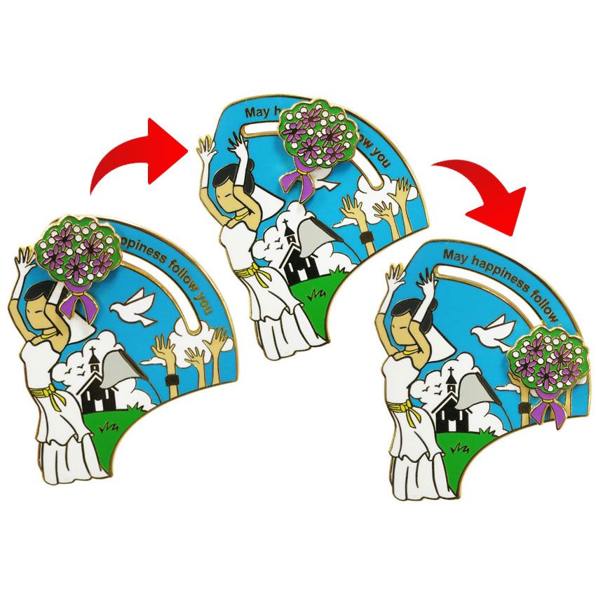 Custom Sliding Enamel Pin