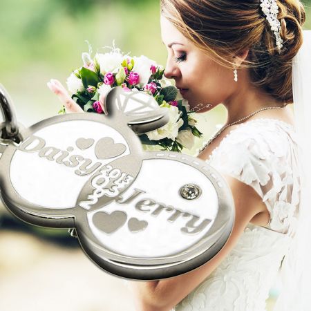 llaveros de boda personalizados