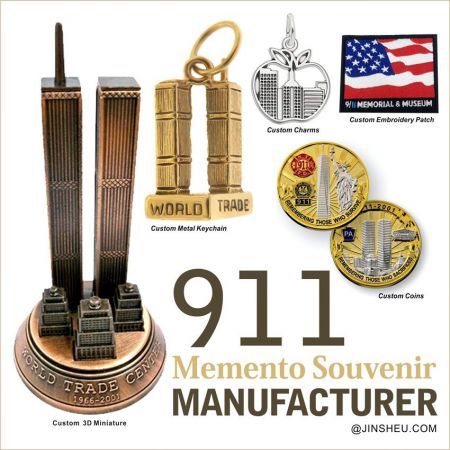 ผู้ผลิตและผู้จัดจำหน่ายผลิตภัณฑ์อนุสรณ์ 911 - ของที่ระลึก 911